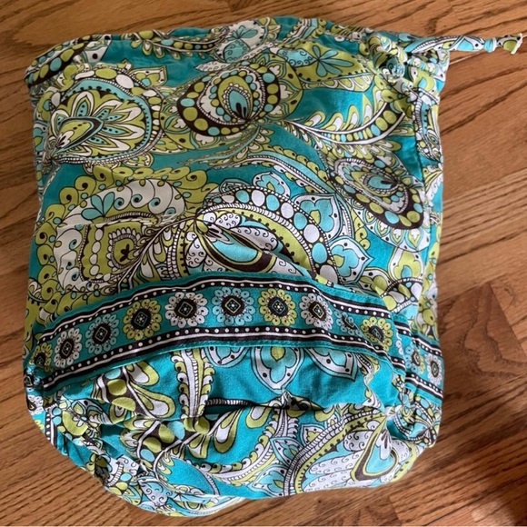 Vera Bradley Teal Paisley and Pink Floral Pouches - Picture 5 of 8